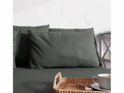 Funda de almohada lisa 63x63 cm ZZZ^Soleil d'ocre
