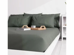 Funda de almohada lisa 63x63 cm ZZZ^Soleil d'ocre