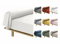 Promo Linge Funda De Travesaño|Funda de almohada percal color lino 85 x 185 cm