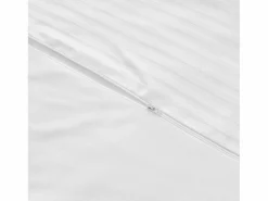 PIKOLIN Funda de colchón 140x196cm| HOME| 100% Algodón| Cremallera L Blanco Clearance