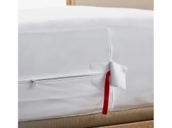 PIKOLIN Funda de colchón 105x196cm| HOME|Antichinches|Cierre hermético Blanco