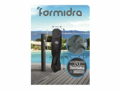 POOLEX Energía Solar|Funda de ducha solar Formidra 120x30x30cm - Compatible con Jolly Go y Happy GO