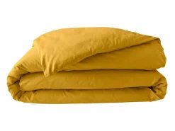 Douceur d'intérieur Funda Nórdica|Funda de Edredón de Percal de Algodón Liso 240 x 220 cm