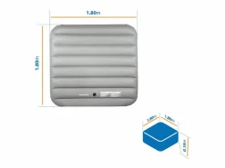 Habitat et jardin Spa Hinchable|Funda hinchable para spa cuadrado 6 plazas 180cm