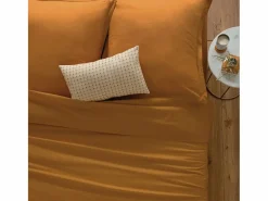 Atmosphera Funda Nórdica|Funda nórdica algodón marrón 90x190cm