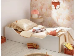 Sauthon Funda Nórdica|Funda nórdica de algodón 100x135cm y funda de almohada