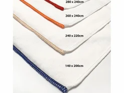 Soleil d'ocre Funda nórdica de polialgodón 260x240 cm PERCALE lino, por Beige Hot