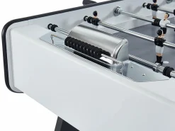 Vente-unique Futbolín de MDF - Ancho 153 x Prof. 77.6 x Alt. 96 cm - SUAREZ Blanco Online