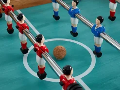 Vente-unique Futbolín color roble de MDF - Ancho 153 x Prof. 77.6 x Alt. 96 cm - PAULO Color natural claro Online