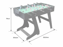Futbolín plegable -^Happy Garden Hot