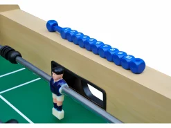 Vente-unique Futbolín STADIUM de MDF y plástico - 137 x 74,5 x 86 cm Color natural claro New