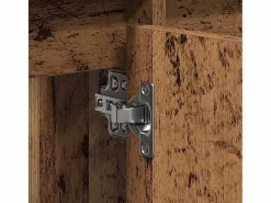 vidaxl Conjunto De Baño|Gabinete de Lavabo Otro con puerta Madera Vieja 91 x 35 x 60 cm