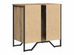 vidaxl Conjunto De Baño|Gabinete de Lavabo para Baño Roble artesanal 60 x 35 x 60 cm