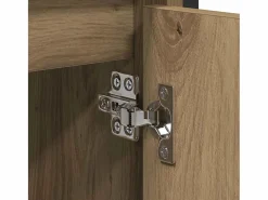 vidaxl Conjunto De Baño|Gabinete de Lavabo para Baño Roble artesanal 60 x 35 x 60 cm