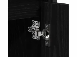 vidaxl Gabinete de Lavabo para Baño Roble 60 x 35 x 60 cm Negro Sale