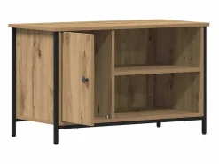 Clicnbuy Gabinete de TV Roble artisan 80 x 40 x 50 cm Marru00f3n Best