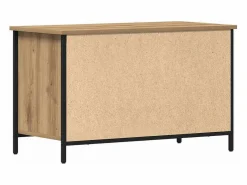 Clicnbuy Gabinete de TV Roble artisan 80 x 40 x 50 cm Marru00f3n Best