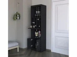Gabinete para bar Kevil, wengué Marru00f3n chocolate Outlet