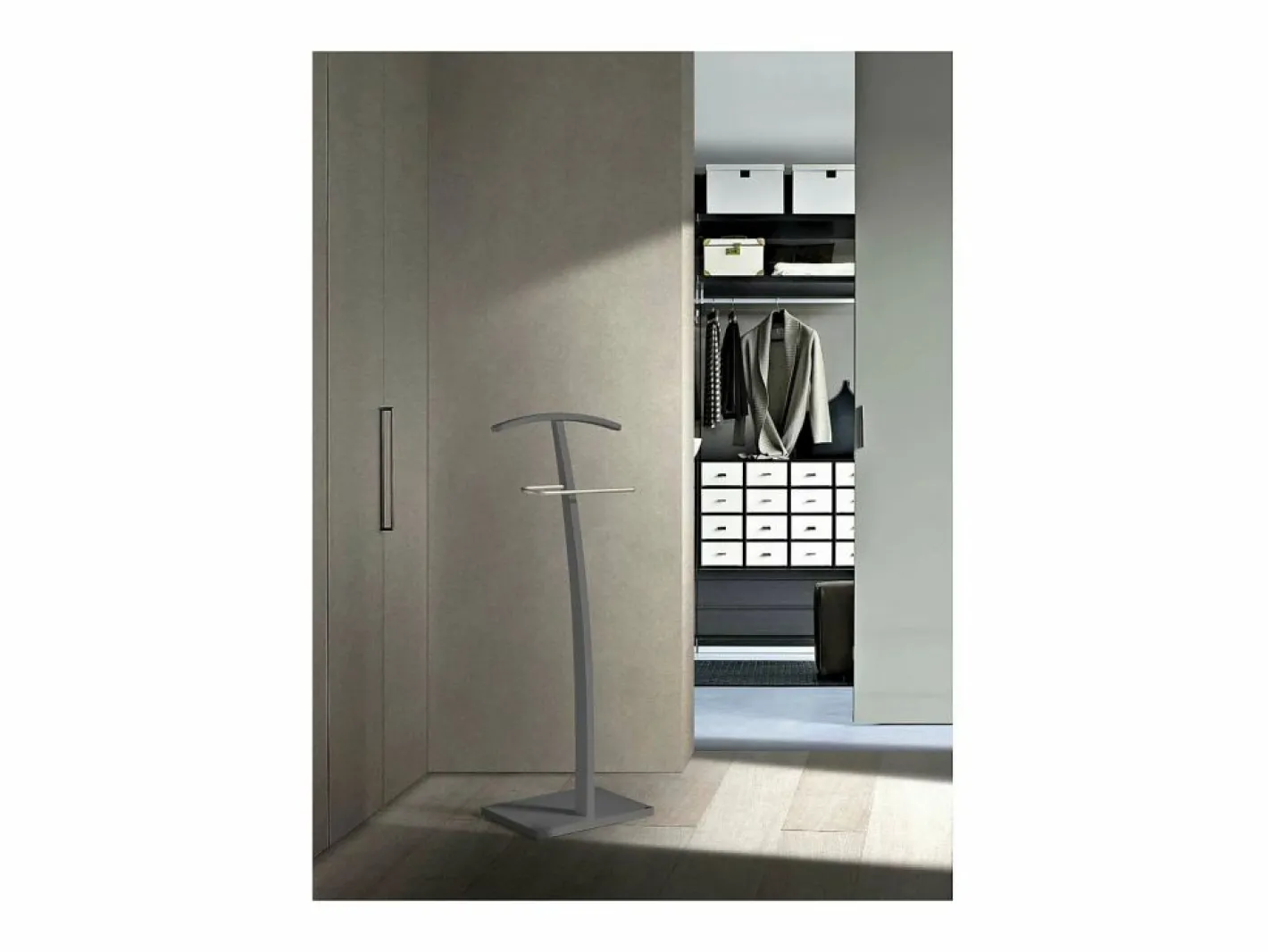 Galan 395 herraje cromo satinado lacado , 113 cm(alto)45 cm(ancho)28 cm(largo) Gris Online