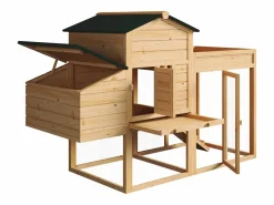 Gallinero con valla y huerto 4 gallinas - Alt. 109 cm - Natural - CAMPORA^Vente-unique New