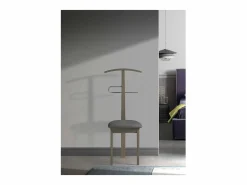 Galán 364 con asiento herrajes cromado satinado lacado en moka, 108 cm(alto)46 cm(ancho)4^ Discount
