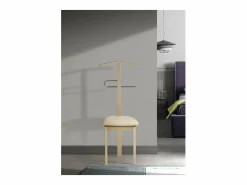 Galán De Noche|Galán 364 con asiento herrajes cromado satinado lacado en cambrian, 108 cm(alto)46 cm(anc