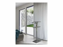 Galán 356 herraje cromo satinado lacado en color , 110 cm(alto)47 cm(ancho)34 cm(larg Gris New