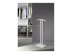 Galán 372 herraje cromo satinado lacado , 111 cm(alto)46 cm(ancho)28 cm(largo) Blanco