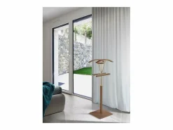 Galán 356 herraje cromo satinado lacado en color nogal, 110 cm(alto)47 cm(ancho)34 cm(lar Marru00f3n Online