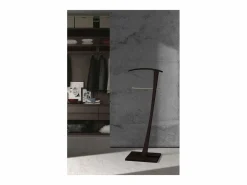Galán 310 herraje cromo satinado lacado wengué, 115cm(alto) 48cm(ancho) 28cm(largo) Marru00f3n