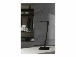 Galán 310 herraje cromo satinado lacado wengué, 115cm(alto) 48cm(ancho) 28cm(largo) Marru00f3n
