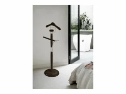 Galán De Noche|Galán 317 herraje cromo satinado lacado wengué, 110 cm(alto)45 cm(ancho)32 cm(largo)
