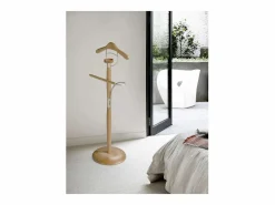 Galán De Noche|Galán 317 herraje cromo satinado lacado roble, 110 cm(alto)45 cm(ancho)32 cm(largo)