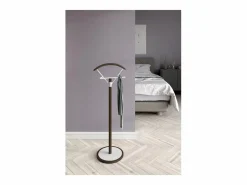 Galán De Noche|Galán 315 herraje metálicos lacado en color wengué/blanco, 117cm(alto) 42cm(ancho )34cm