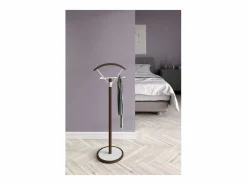 Galán De Noche|Galán 315 herraje metálicos lacado en color wengué/blanco, 117cm(alto) 42cm(ancho )34cm