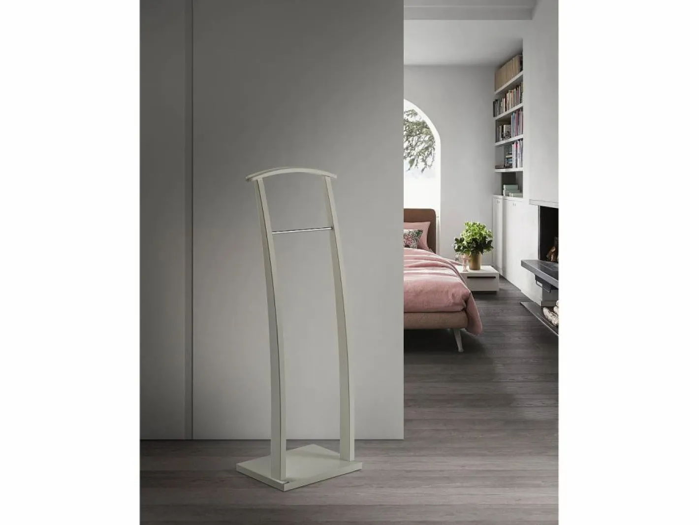 Herdasa Galán de noche - A117cm x L40cm x F28cm - haya maciza arena - Curves Topo Outlet