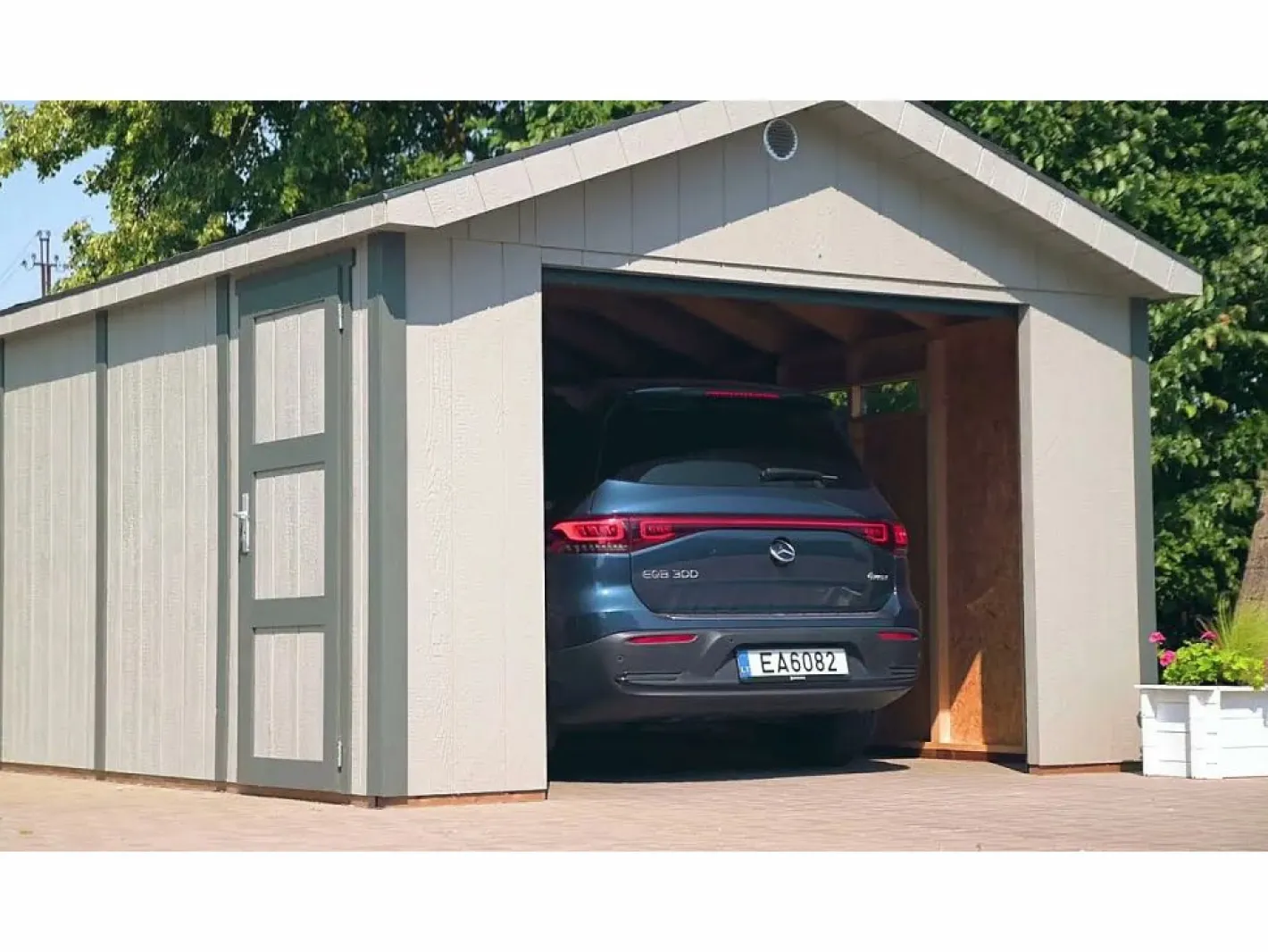 Garaje de calidad premium - 21 m² / L378 x L648 cm - M992B^Timbela Clearance
