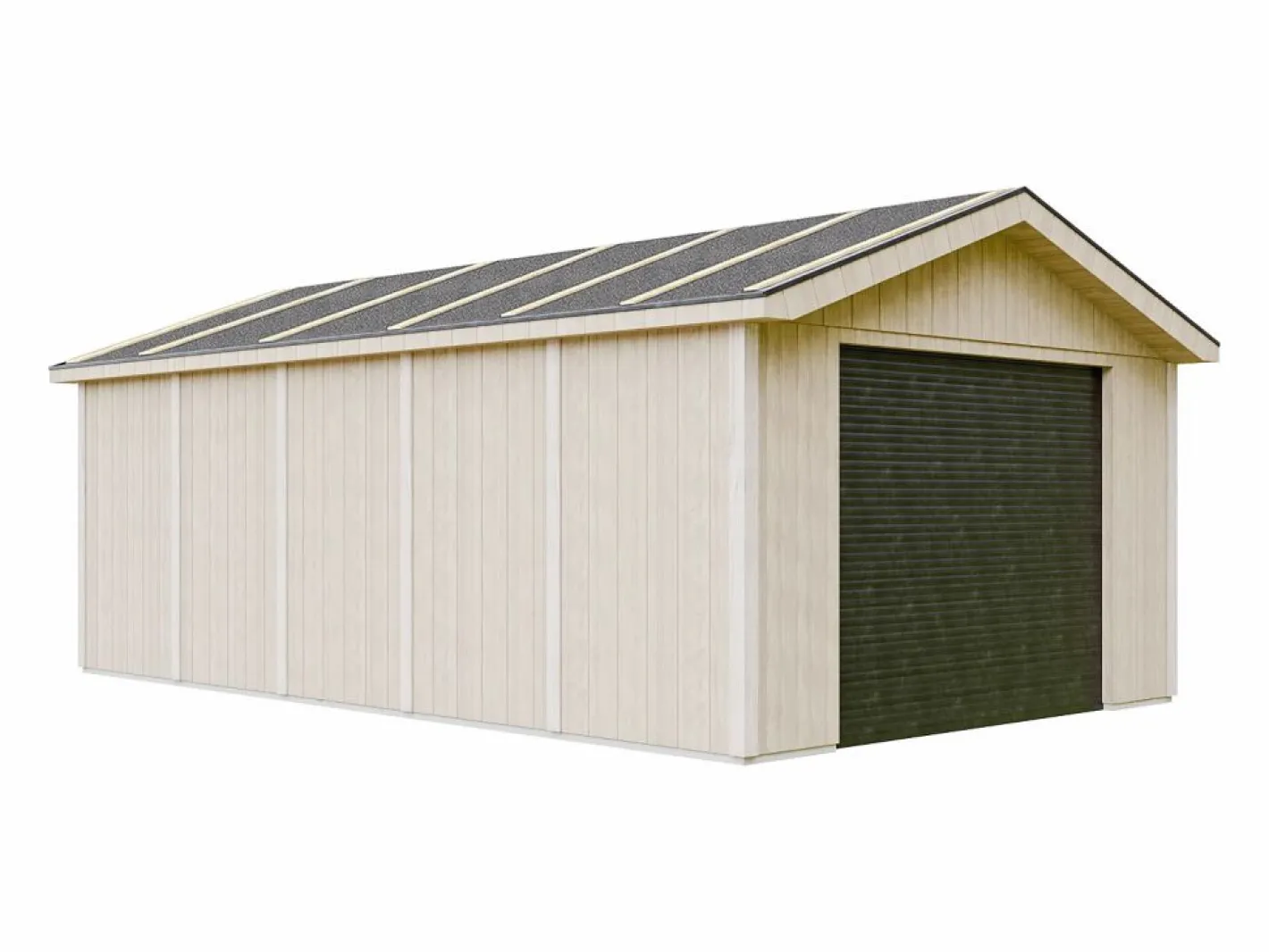 Garaje de calidad premium - 21 m² / L378 x L648 cm - M992B^Timbela Clearance