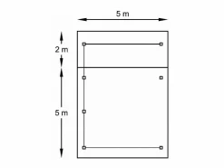 Habitat et jardin Garaje de madera tratada autoclave - 35 m² - 5,06 x 7,06 x 2,72 m Beige Sale