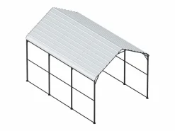 Garaje Metálico Robusto para Coches SucceBuy, 305 x 457 cm, Abriego Exterior Robusto para Coches y Barcos^ New
