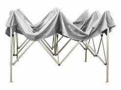 Gazebo plegable de 2 x 2 pulgadas cubierto de PVC impermeable^ Sale