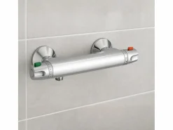 Essebagno Glam mezclador termostático para ducha cromado Huber Plateado Sale