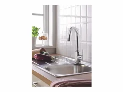 GROHE Grifo De Cocina|Grifo de cocina cromado Feel Quickfix