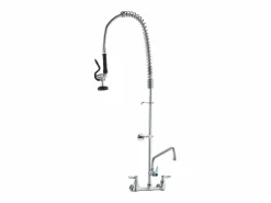 Grifo De Cocina|Grifo de Cocina, SucceBuy Grifo de Fregadero de Cocina de Montaje en Pared con Rociador de Prelavado, 120 cm de Altura