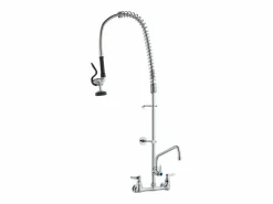 Grifo de Cocina SucceBuy para Fregadero de Montaje en Pared - Con Rociador de Prelavado, 111.8 cm^
