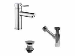 Grifo de pico bajo TAP + válvula LIV + sifón SIMON^ Online