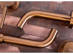 Rea Grifo Empotrado Oculto Lungo Brush Copper + Box Cobrizo Outlet