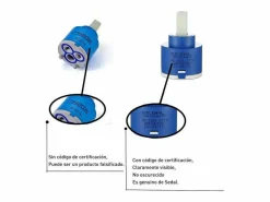 Valaz Grifo|Grifo lavabo alto SLIGO cepillado