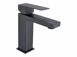 Grifo mezclador mecánico de acero inoxidable cepillado, mate, An. 5 x Alt. 17,3 x Pr. 15,2 cm, CANILAS^Shower & Design New