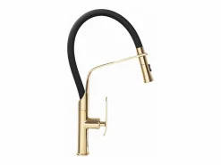 Grifo Para Cocina Castor Black/Gold^Rea Best